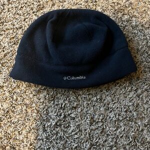 Columbia Midnight Black Fleece Hat